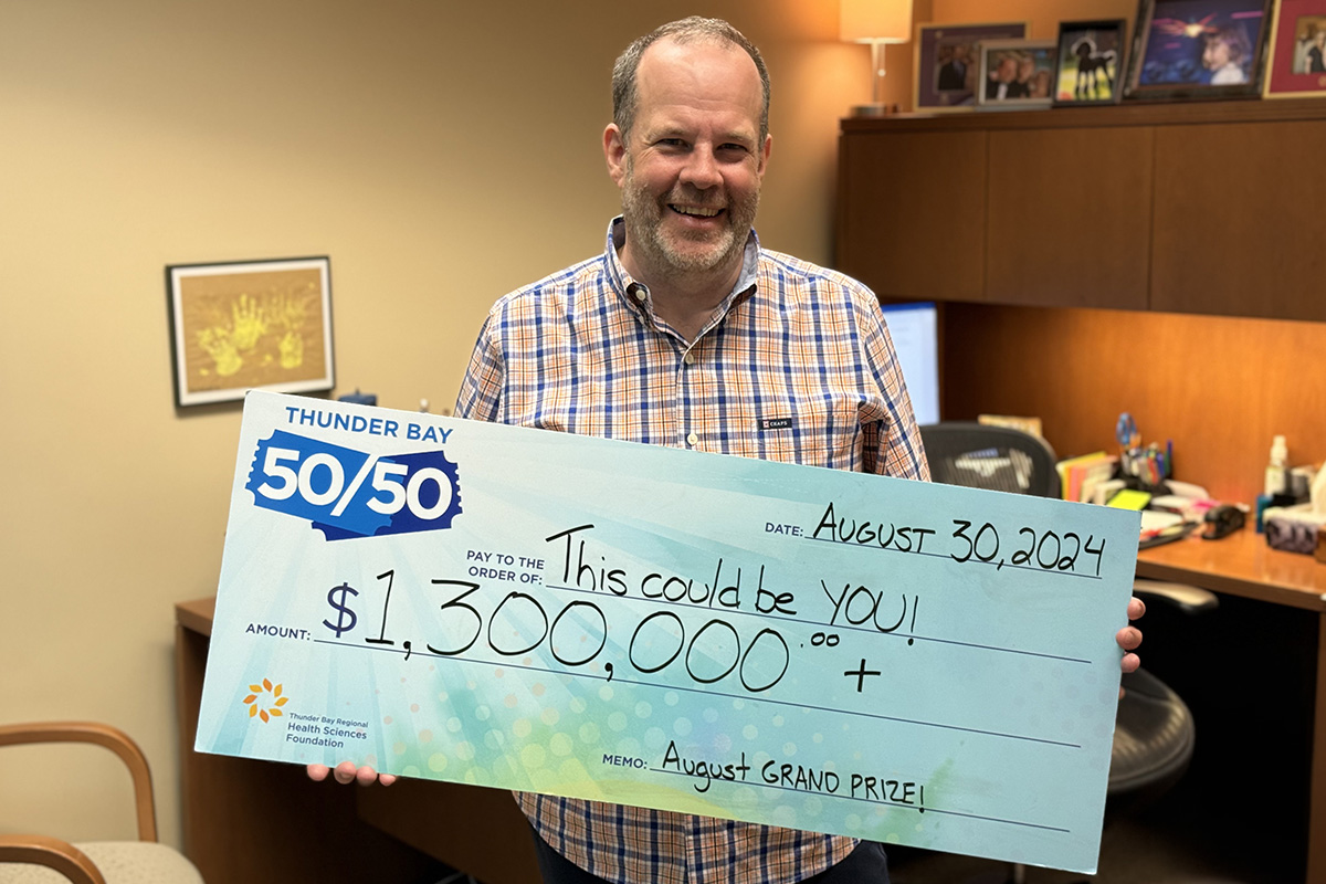 Thunder Bay 50/50 Marks 12 Months of Millionaires