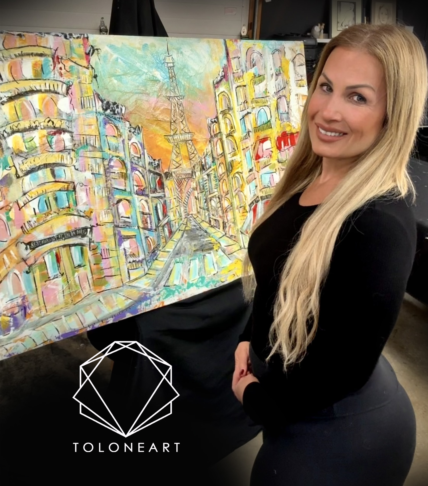 Local Artist Supports New Charity Event with Inspiring Painting